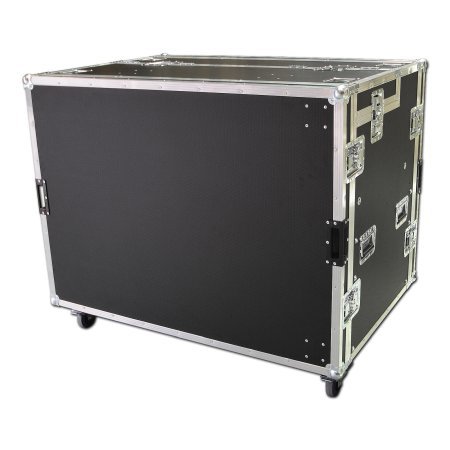 Twin 10u PPU Rack Case With Pull Out Drawer And TFT Mounting Facilities